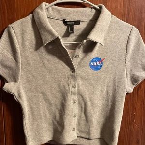 FOREVER 21 Crop Top Tee